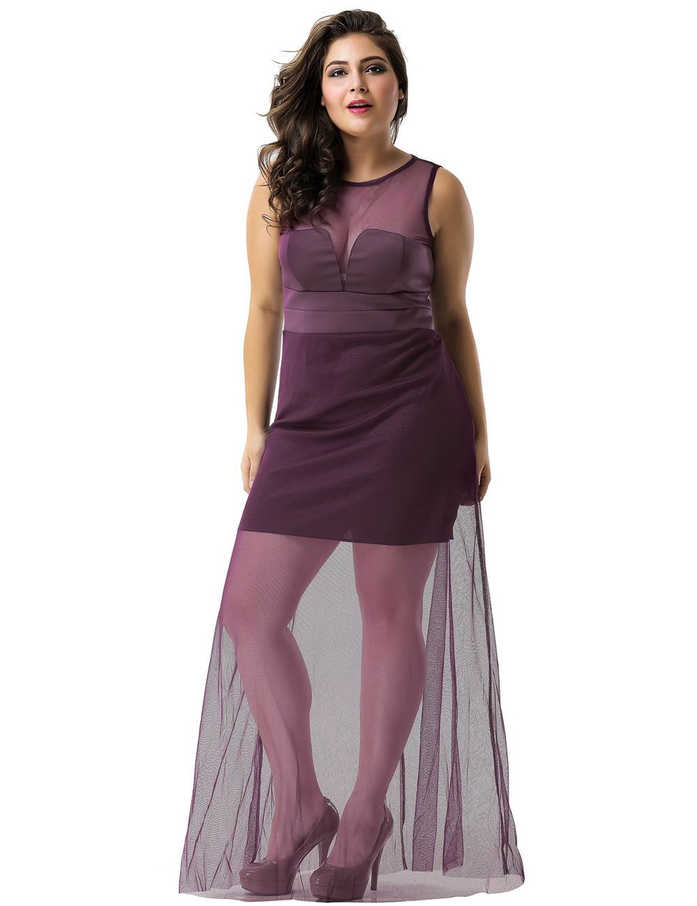 sleeveless short frock design