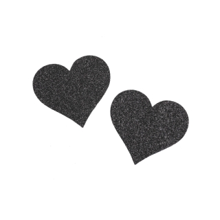 Sexy Black Heart Shape Nipple Covers