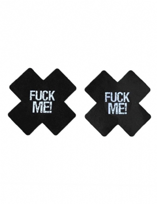 Women Sexy Black X Nipple Covers