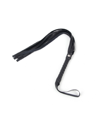 Black Leather Whip Tease Play Adult Couple Game Toy