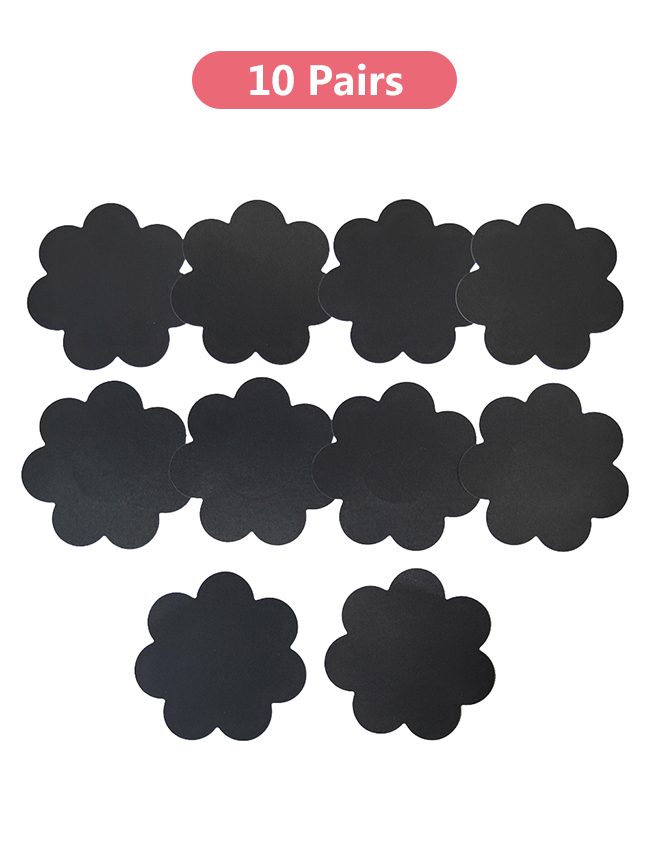 Wholesale Black Flower Nipple Cover Ohyeah