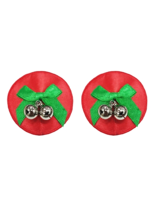Pretty Red Nipple Cover with Bells