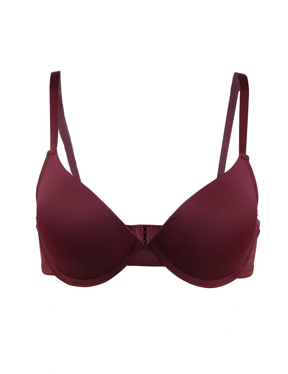 Wine Red High Quality Smooth Basic Comfort T-shirt Bra | Ohyeah